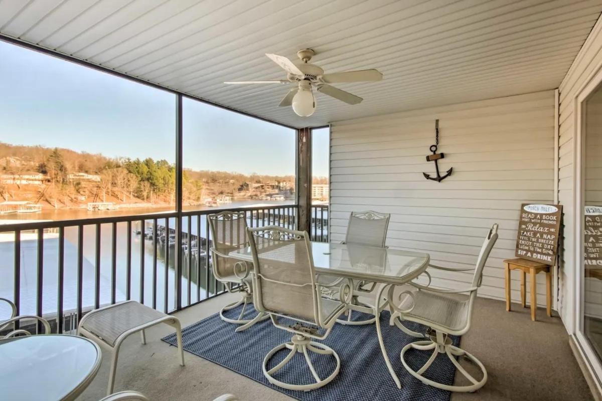 Waterfront Condo With Boat Slip! Lake Ozark Ngoại thất bức ảnh